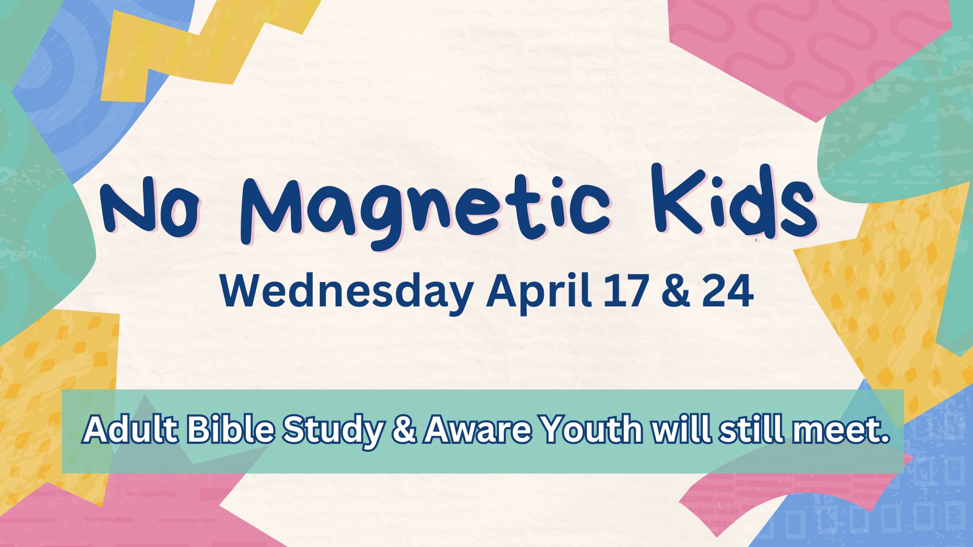 NO Magnetic Kids