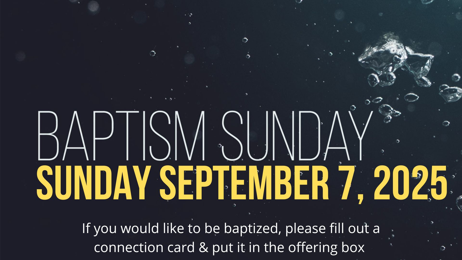 Baptism