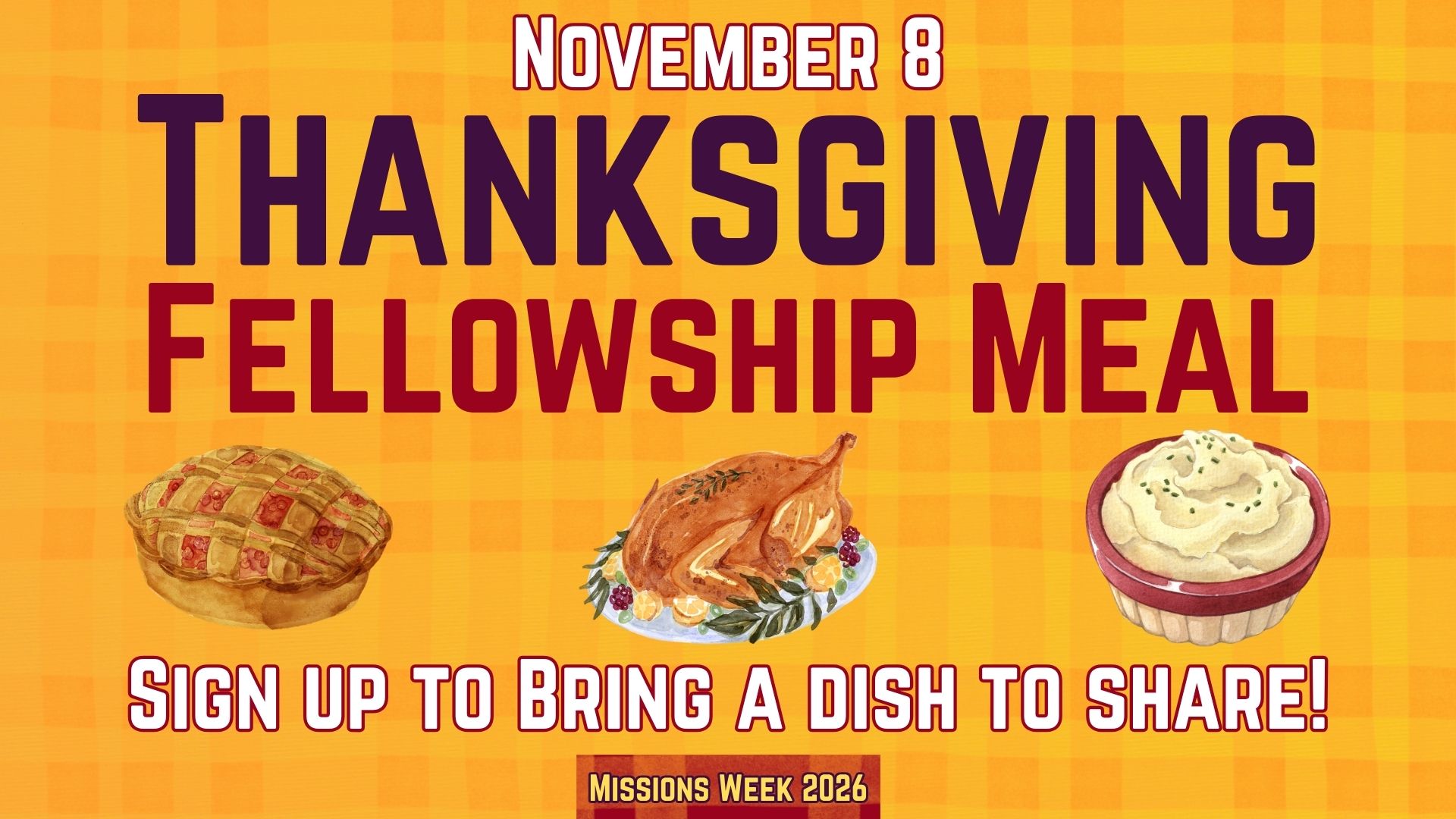 MW 2026 – Thanksgiving