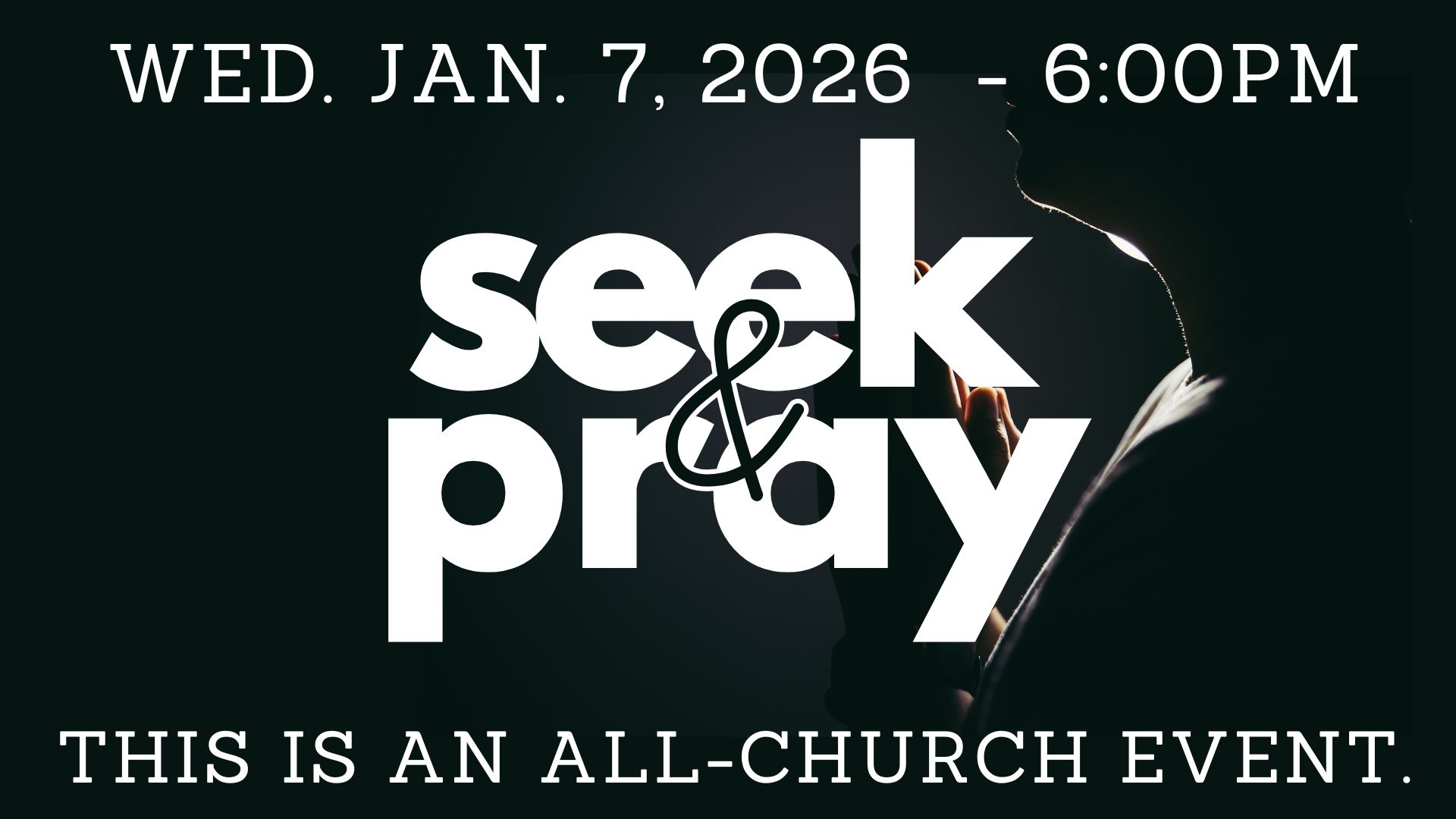 seek and pray