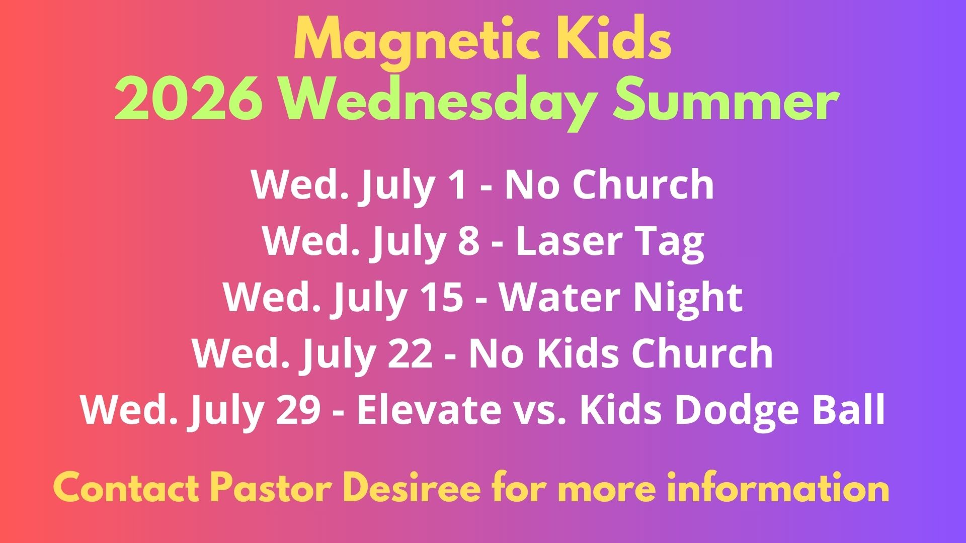 Kids Summer